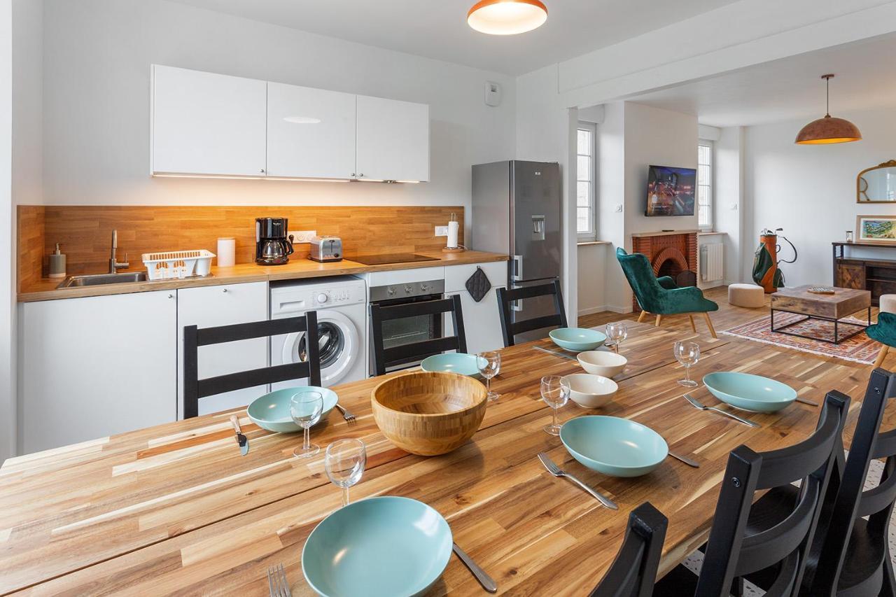 Appartamento Loft British Au Pied Du Mont ! Pontorson Esterno foto